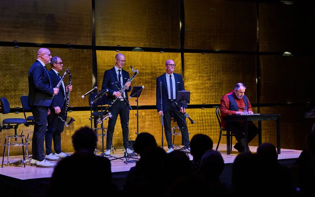 30-jähriges Jubiläumskonzert des Vienna Clarinet Connection mit Wolf Bachofner im Gläsernen Saal